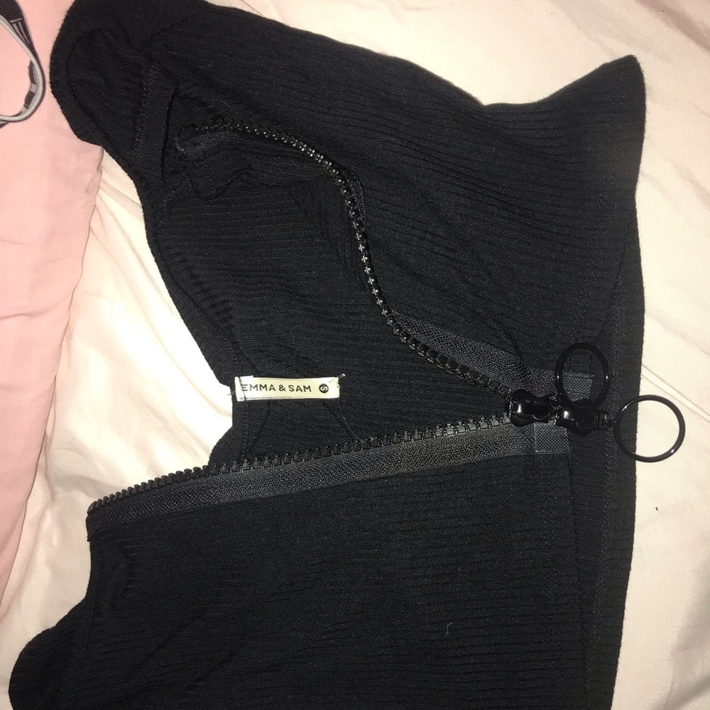 Black Emma and Sam/LF crop top